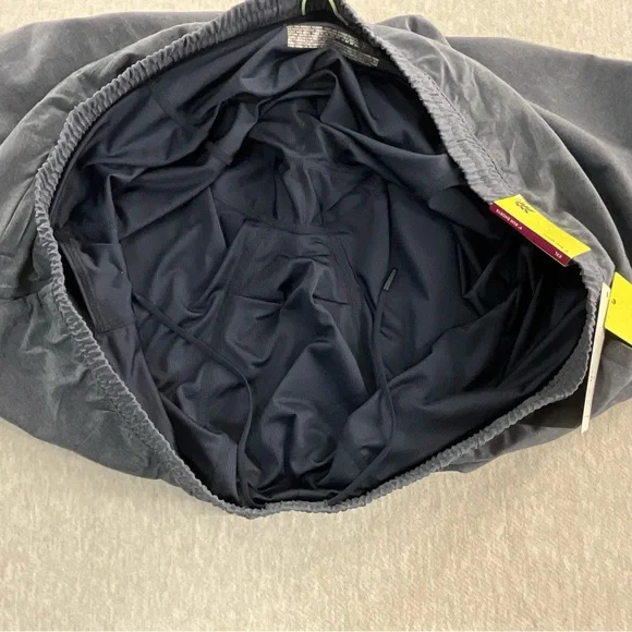 ALL IN MOTION 100% POLYESTER QUICK DRY LINED 9” MEN’S RUN SHORTS XXL BLUE GRAY - Picture 11 of 15